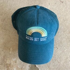 Mighty Fine “Doing my Best” Trucker Hat NWOT